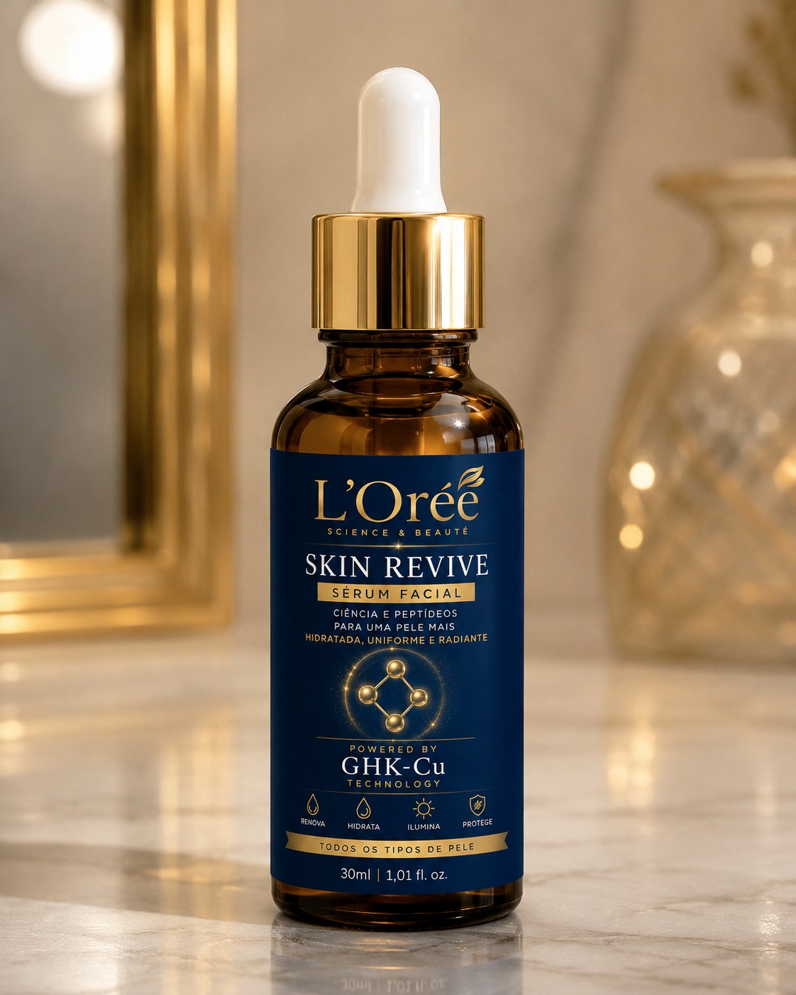 Frasco Skin Revive Sérum Facial L'Orée 30ml